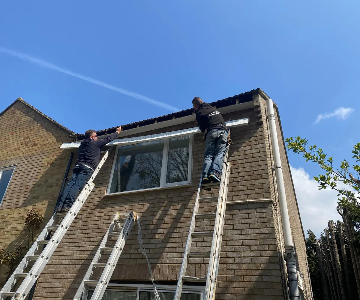 Fascias, Gutters & Soffits work in progress